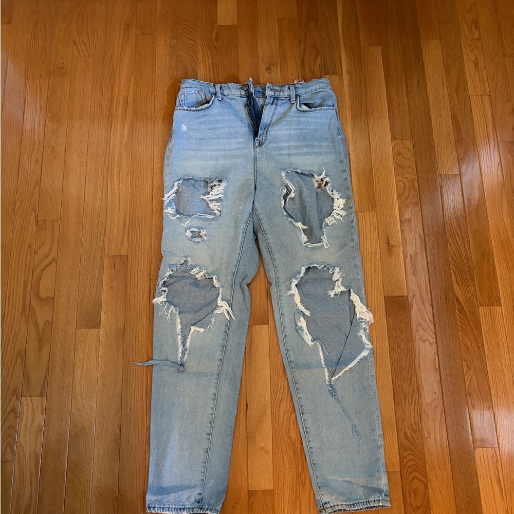 BDG Urban Outfitters Light Blue Distressed Women's Jeans